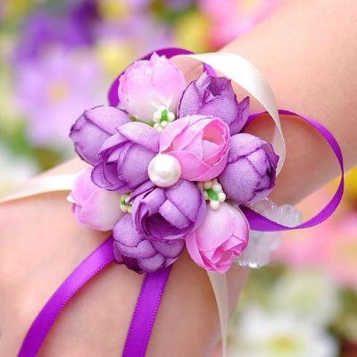 Pretty Cute Prom Wedding Flower Bracelet