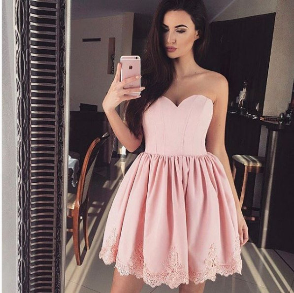 Dusty pink dresses hot sale for 21st birthday