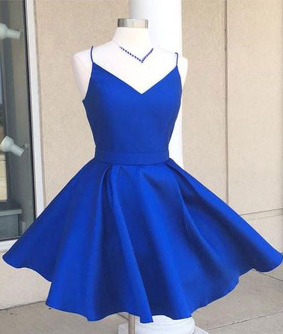 Blue Short Dress Casual Flash Sales, 52 ...