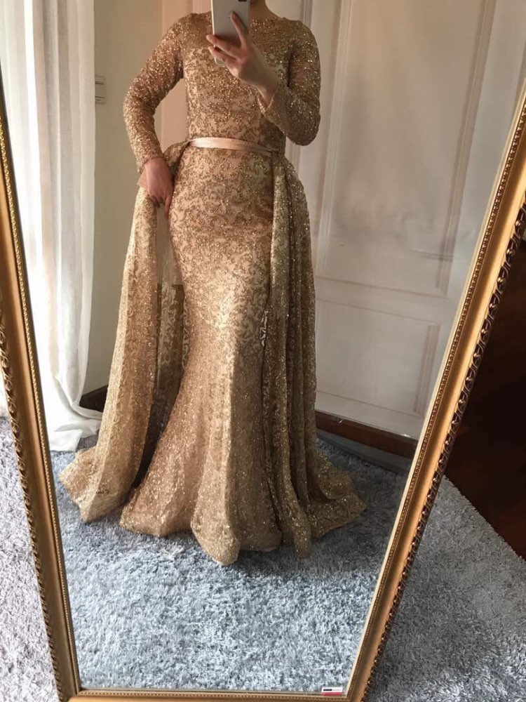 Gold Evening Gowns