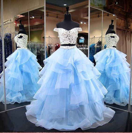 crop top quinceanera dresses